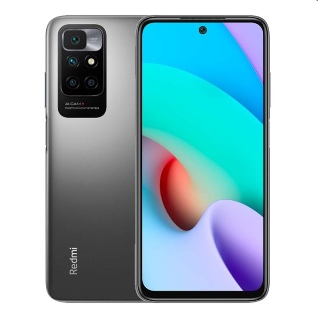 Xiaomi Redmi 10, 4/64GB, gray | nové zboží, neotevřené balení
