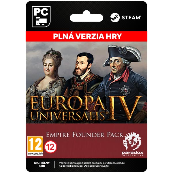 Europa Universalis 4: Empire Founder Pack [Steam]