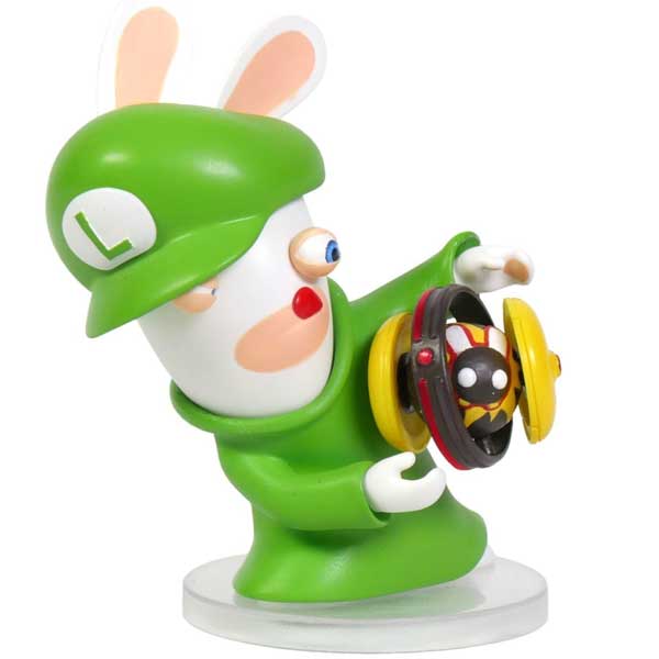 Figurka Mario + Rabbids Kingdom Battle: Rabbid Luigi