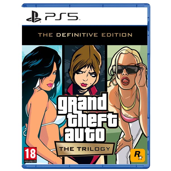 Grand Theft Auto: The Trilogy (The Definitive Edition) [PS5] - BAZAR (použité zboží)