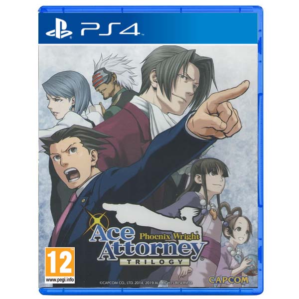 Phoenix Wright: Ace Attorney Trilogy [PS4] - BAZAR (použité zboží)