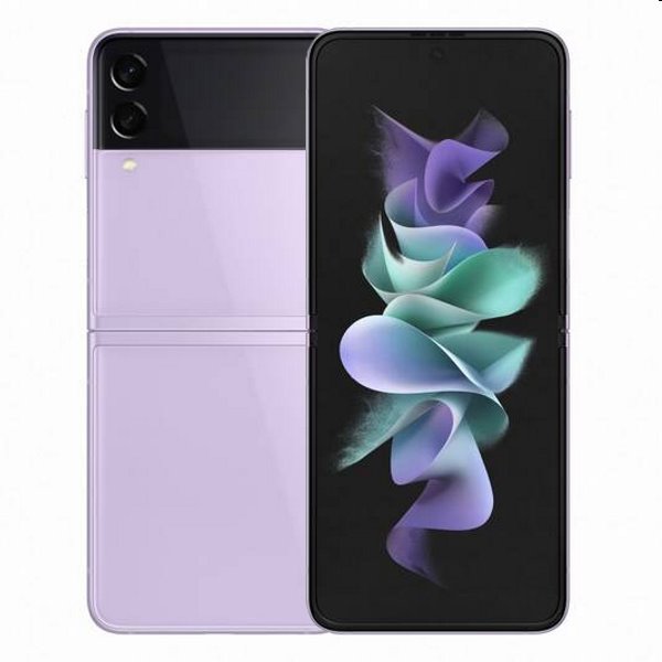 Samsung Galaxy Z Flip3 5G, 8/128GB, lavender, Třída C - použité, záruka 12 měsíců