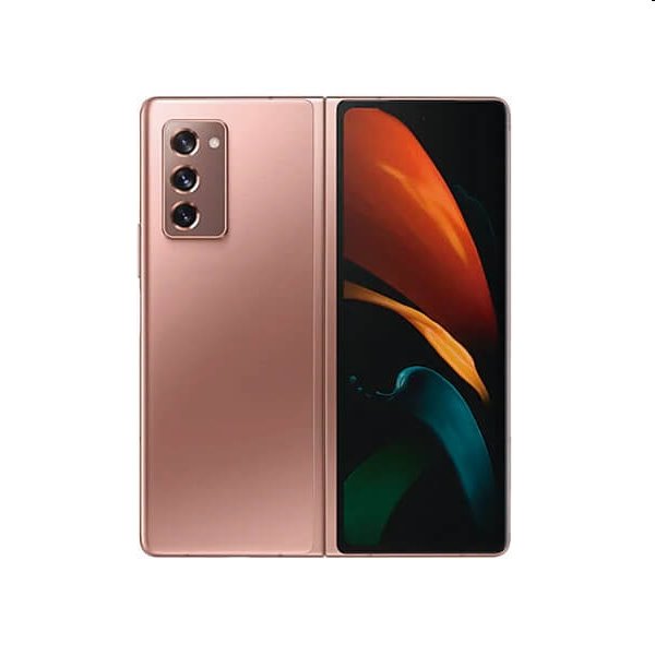 Samsung Galaxy Z Fold2 5G, 12/256GB, Mystic bronze, Třída A - použité, záruka 12 měsíců