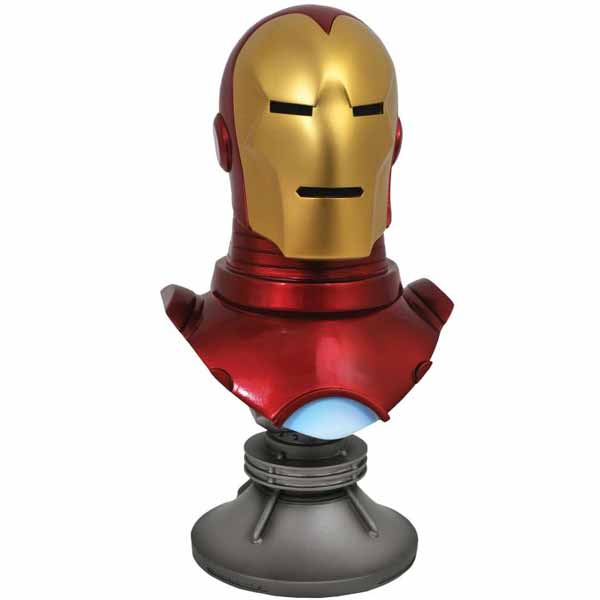 Busta Legends in 3D Comic Iron Man 1/2 (Marvel)