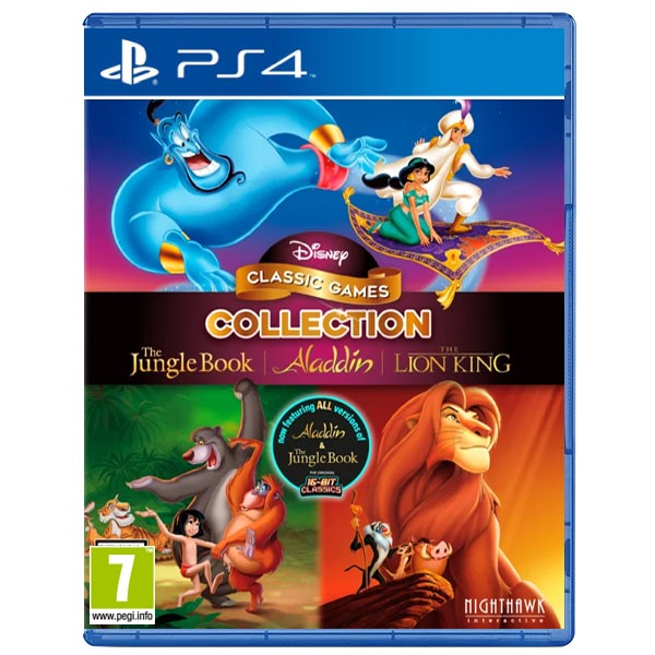 Disney Classic Games Collection: The Jungle Book, Aladdin & The Lion King [PS4] - BAZAR (použité zboží)