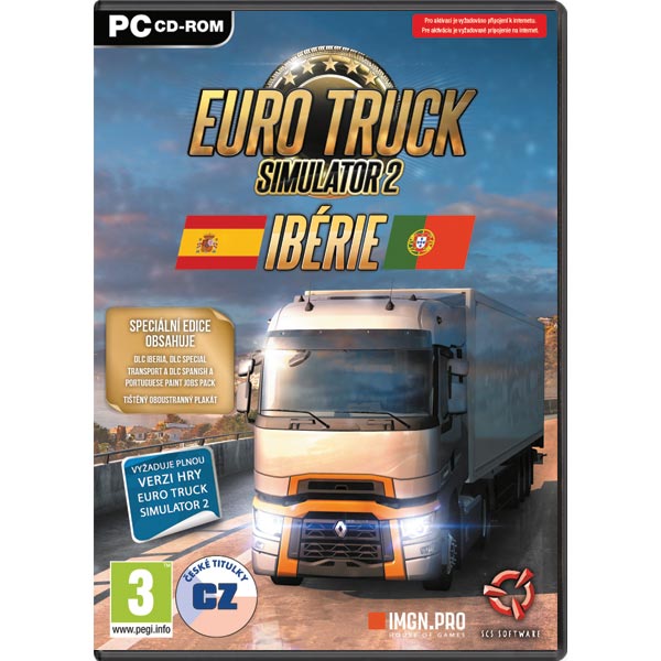 Euro Truck Simulator 2: Ibérie CZ (Speciální edice)