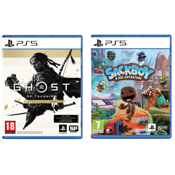 Ghost of Tsushima (Director\'s Cut) CZ + Sackboy: A Big Adventure CZ PS5