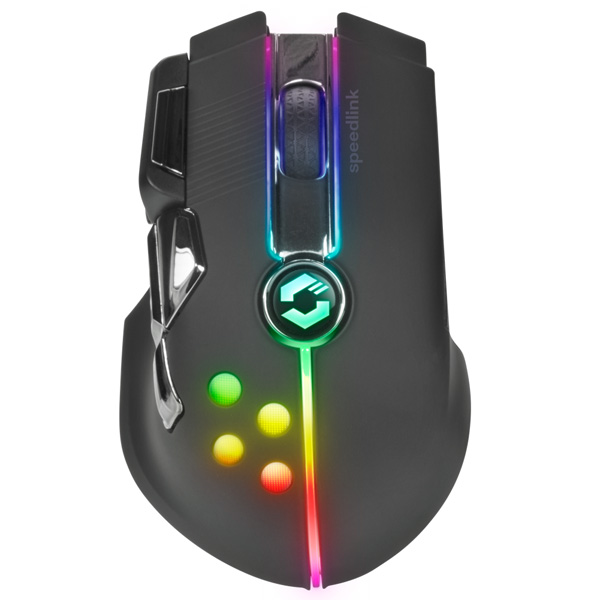 Speedlink Imperior Gaming Mouse - wireless, rubber-black