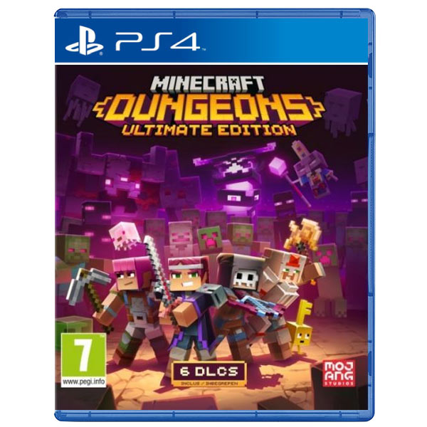 Minecraft Dungeons (Ultimate Edition) [PS4] - BAZAR (použité zboží)