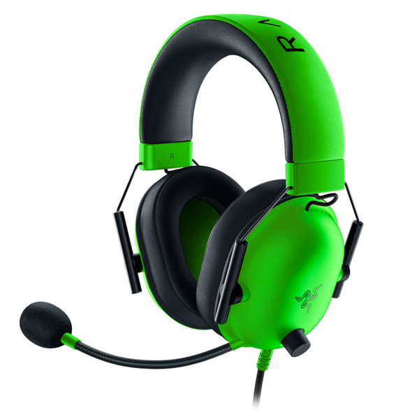 Herní headset Razer Blackshark V2 X, zelený