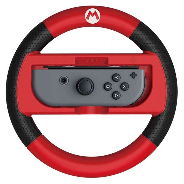 HORI Nintendo Joy-Con Wheel Deluxe, volant s držákem pro ovladač Joy-Con - Mario