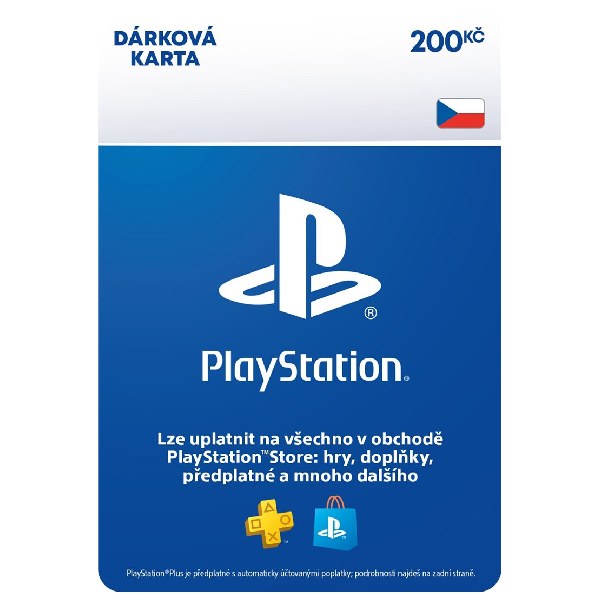 PlayStation Store - dárkový poukaz 200 Kč