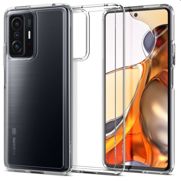 Pouzdro Spigen Ultra Hybrid pro Xiaomi 11T/11T Pro, transparentní