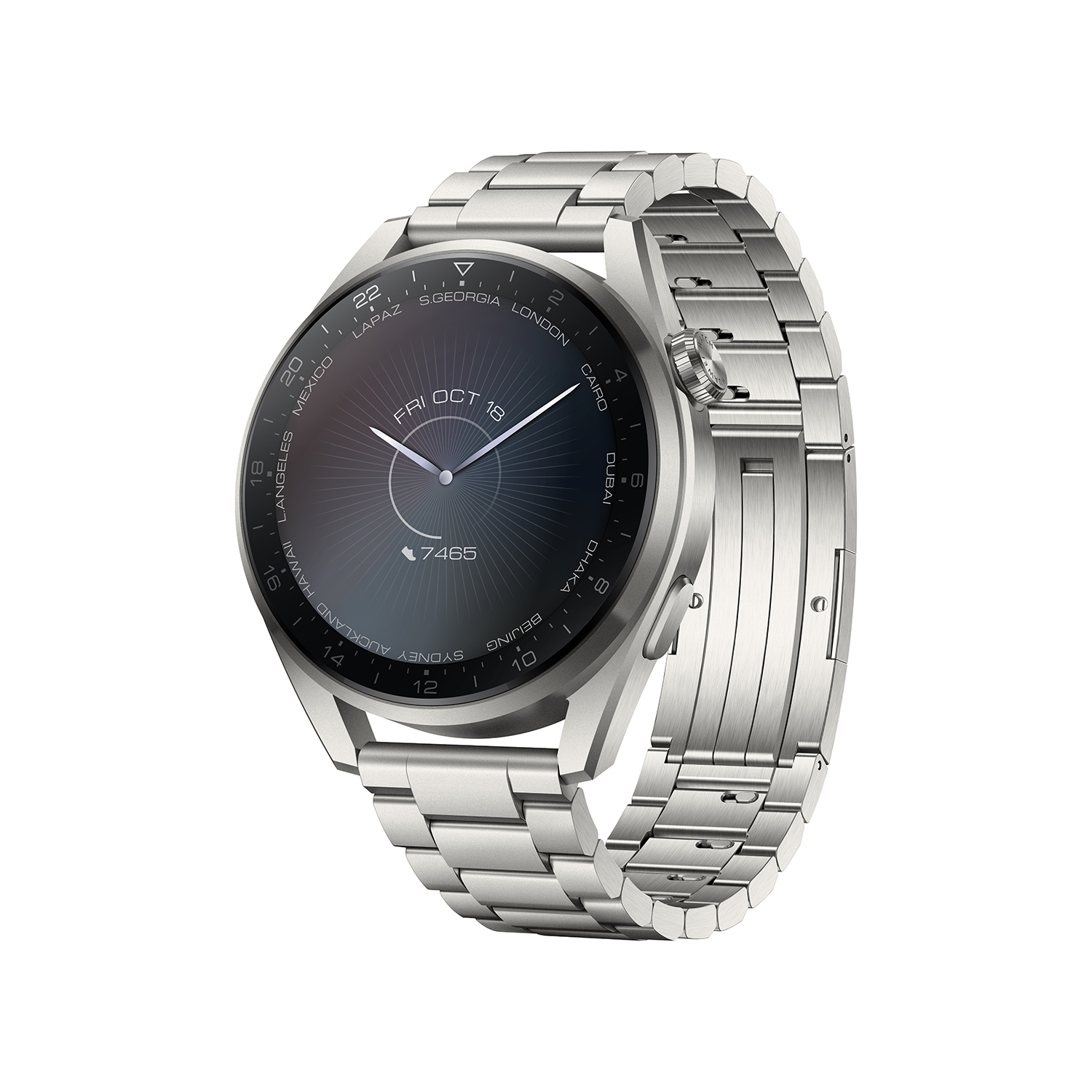 Huawei Watch 3 Pro, Titanium Gray, Třída A - použité, záruka 12 měsíců