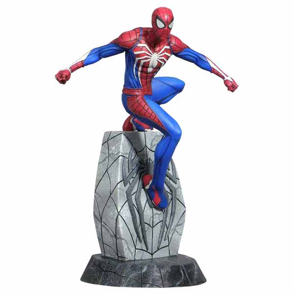 Marvel Video Game Gallery: Spider-Man PVC Statue 25 cm - OPENBOX (Rozbalené zboží s plnou zárukou)