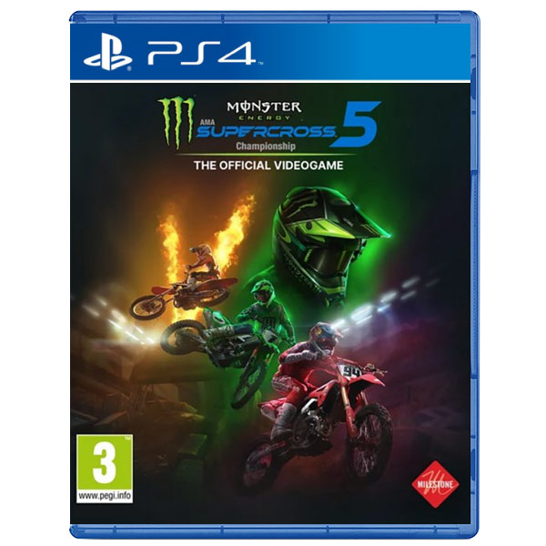 Monster Energy Supercross 5 [PS4] - BAZAR (použité zboží)