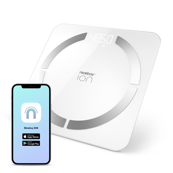 Niceboy ION SmartScale, osobní smart váha, bílá