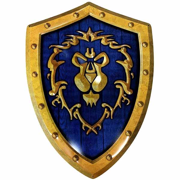 Plechová cedule Alliance Shield (Warcraft)