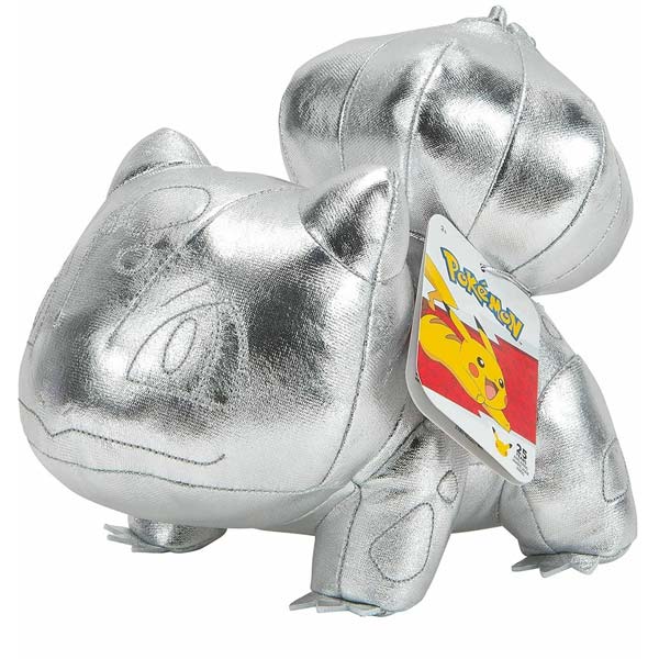 Plyšák Silver Bulbasaur (Pokémon)