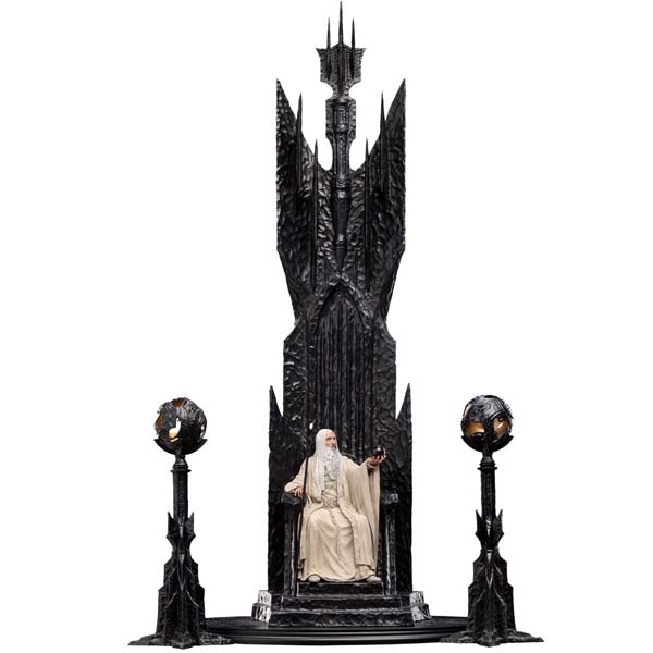 Socha Saruman The White on Throne (Lord of The Rings) Limited Edition Socha Saruman The White on Throne (Lord of The Rings) Limited Edition