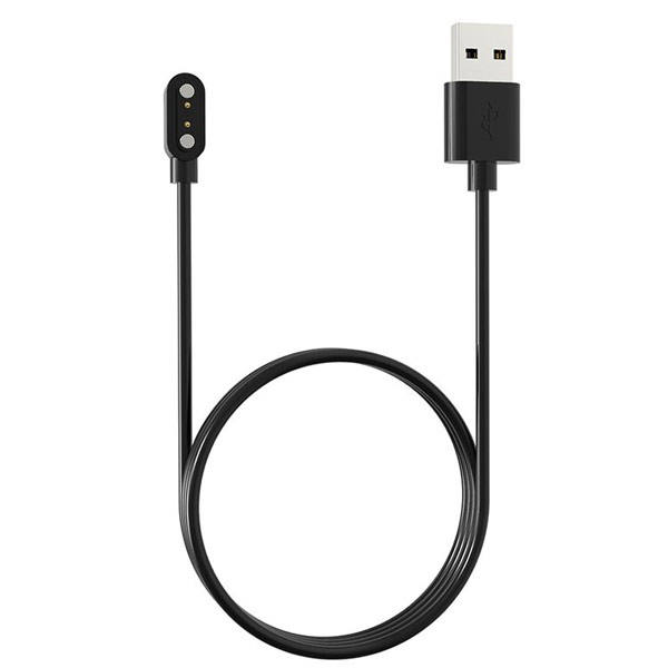 Tactical USB nabíjecí kabel pro Haylou LS09B GTS, černý