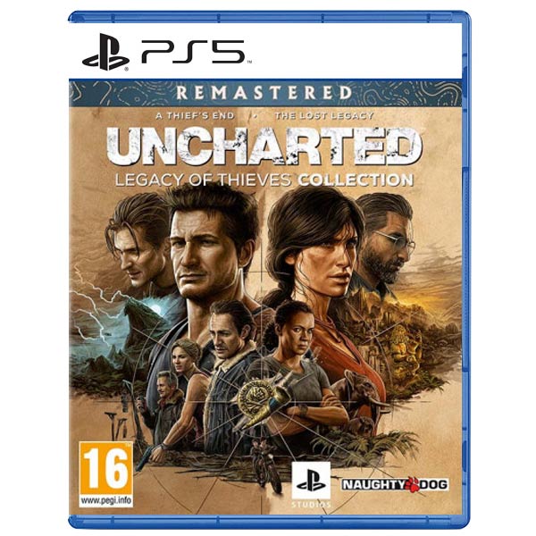 Uncharted Legacy of Thieves Collection CZ [PS5] - BAZÁR (použité zboží)