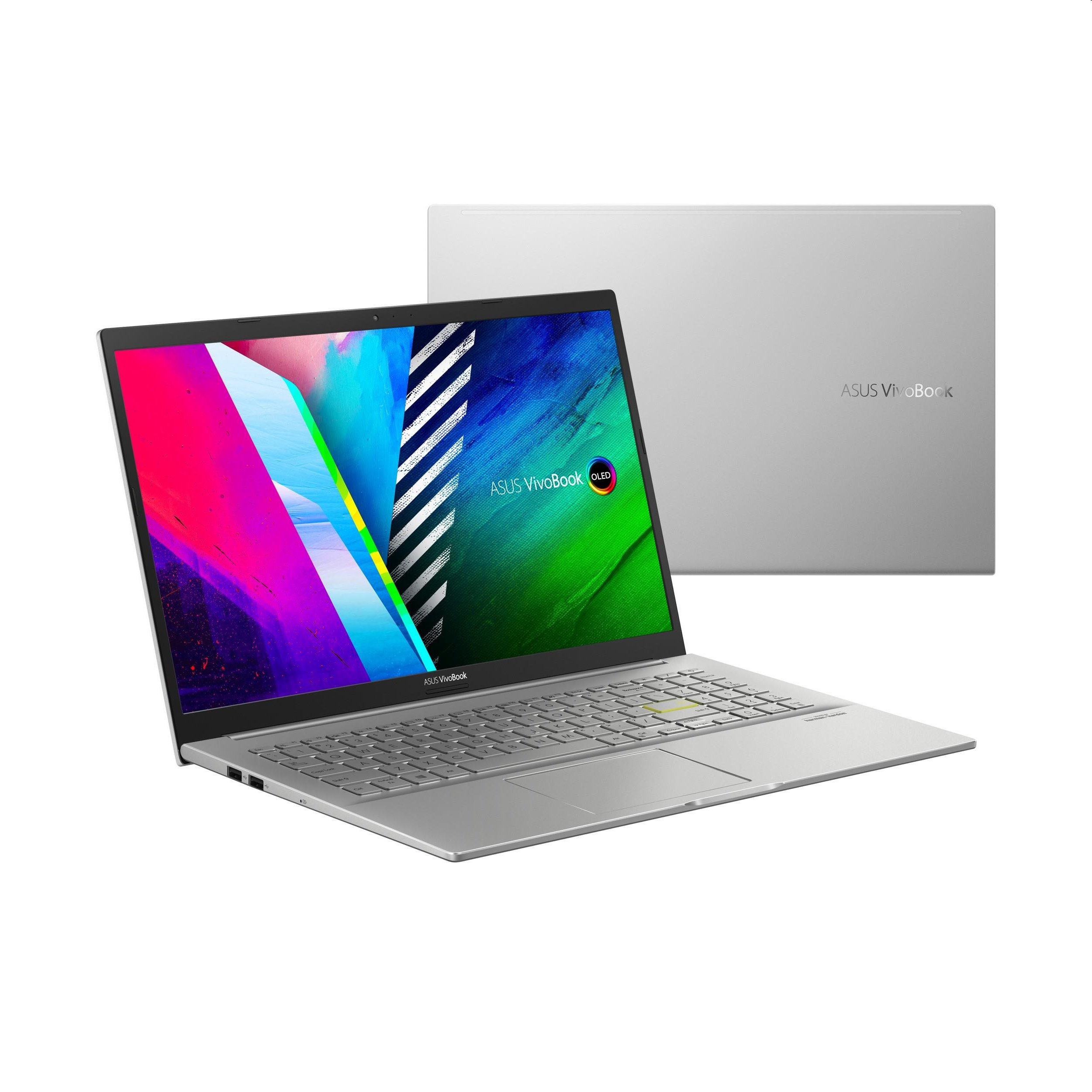 ASUS Vivobook 15 8 GB/ 512 GB SSD, stříbrný