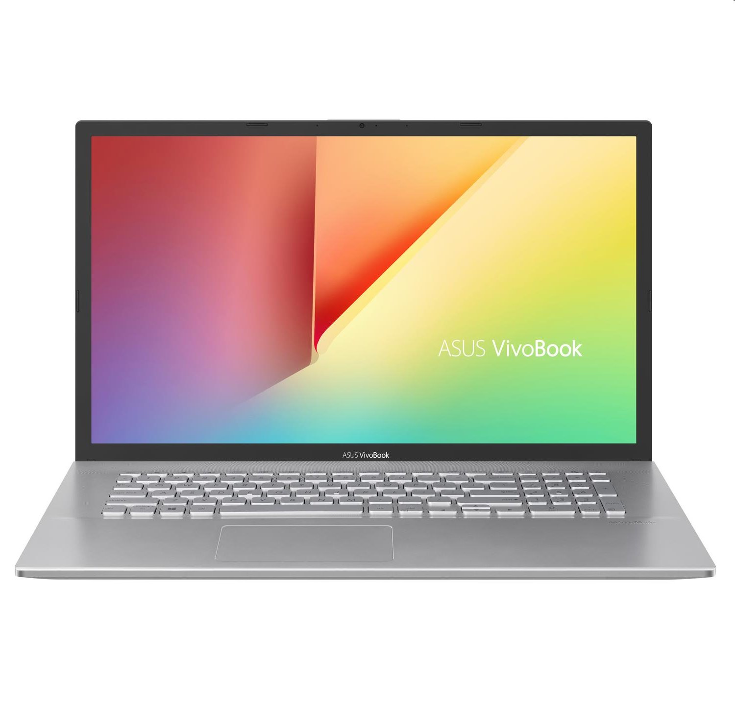 ASUS Vivobook 17 8 GB/ 512 GB SSD, stříbrný