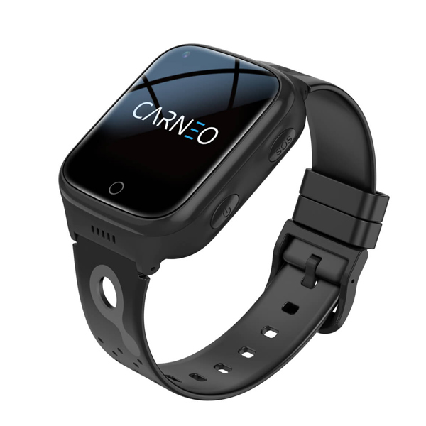 Carneo GuardKid+ 4G Platinum dětské smart hodinky, černé