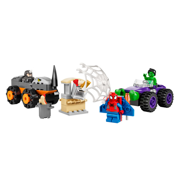 LEGO Marvel: Hulk vs Rhino Truck Showdown