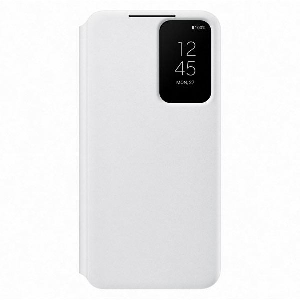 Pouzdro Clear View Cover pro Samsung Galaxy S22, white