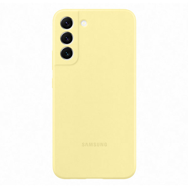 Pouzdro Silicone Cover pro Samsung Galaxy S22 Plus, yellow Pouzdro Silicone Cover pro Samsung Galaxy S22 Plus, yellow