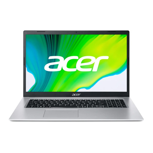 Acer Aspire 3 N4500 4GB 128GB-SSD 17,3" HD+ Intel UHD Win11S, stříbrný