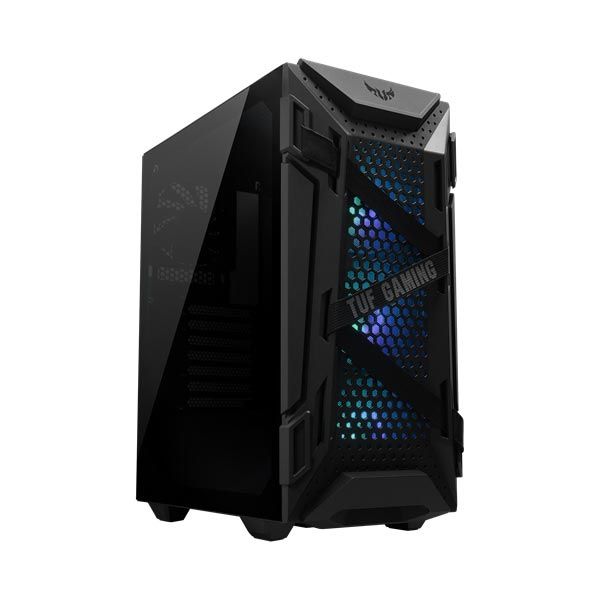 ASUS TUF GAMING GT301 AURA RGB case, 3x ARGB chladič, ATX ASUS TUF GAMING GT301 AURA RGB case, 3x ARGB chladič, ATX
