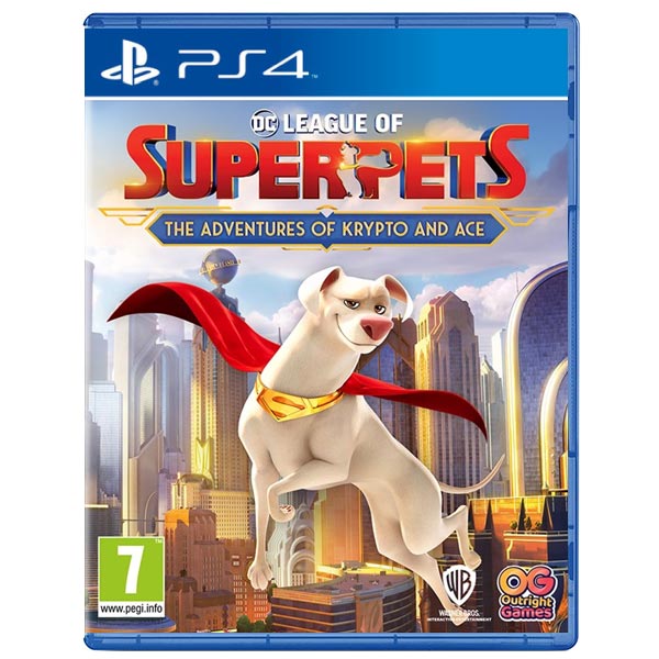 DC League of Super-Pets: The Adventures of Krypto and Ace [PS4] - BAZAR (použité zboží)