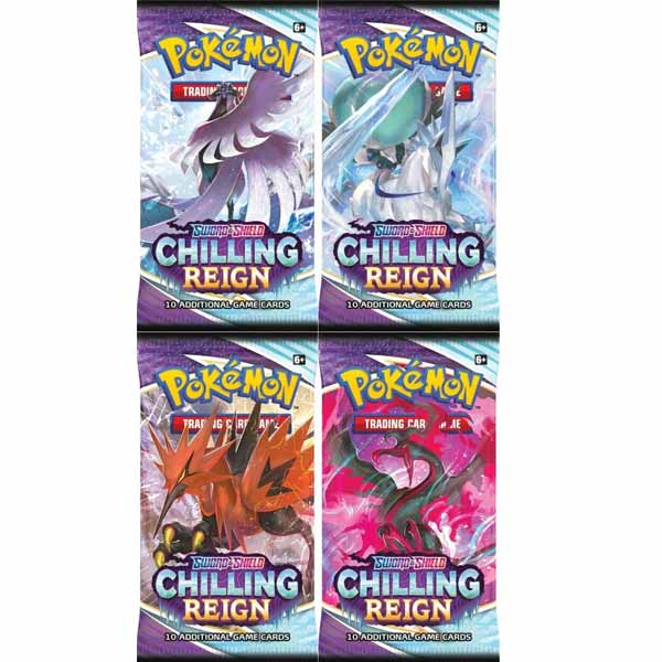 Kartová hra Pokémon TCG Sword & Shield 6 Chilling Reign Booster (Pokémon) Kartová hra Pokémon TCG Sword & Shield 6 Chilling Reign Booster (Pokémon)