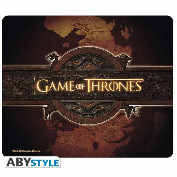 Podložka pod myš Logo & Card (Game of Thrones)