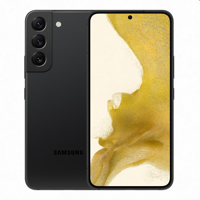 Samsung Galaxy S22, 8/128GB, black, Třída B - použité, záruka 12 měsíců