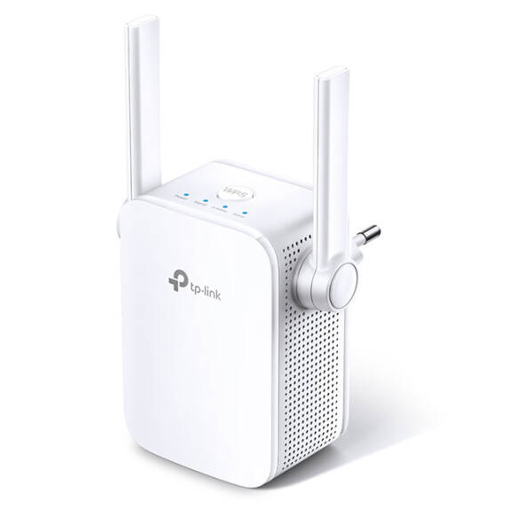 TP-Link RE305, Dual Band Wireless Wall Plugged Range Extender, 1200Mbit/s, 10/100 LAN, 2 fixní antény
