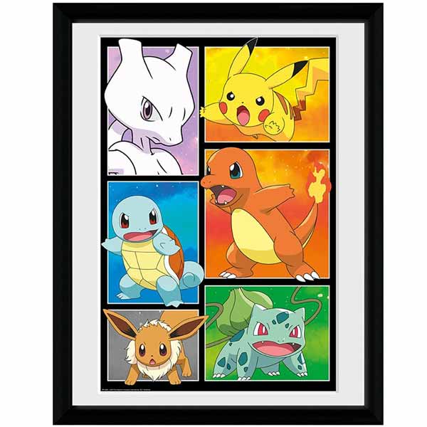 Zarámovaný plakát Comic Panel (Pokémon) Zarámovaný plakát Comic Panel (Pokémon)