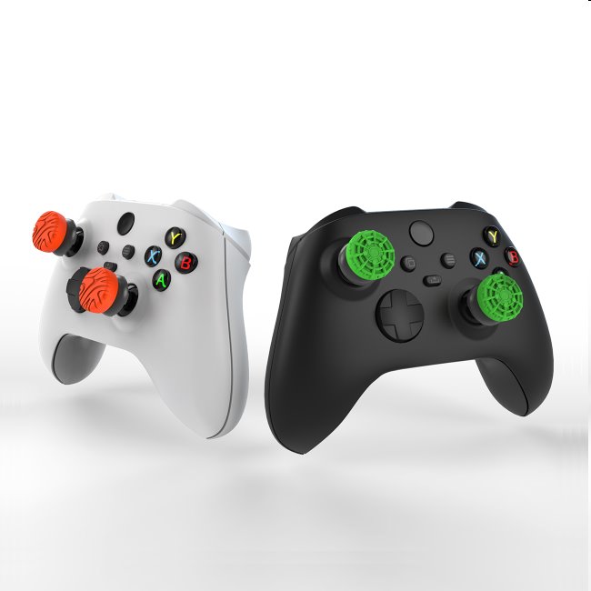 iPega XB009 Xbox Series X/S, Xbox One controller cap set, orange/green