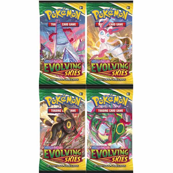 Kartová hra Pokémon TCG Sword & Shield 7 Evolving Skies Booster (Pokémon) Kartová hra Pokémon TCG Sword & Shield 7 Evolving Skies Booster (Pokémon)