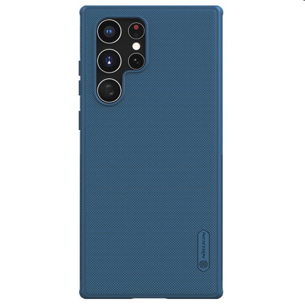 Pouzdro Nillkin Super Frosted PRO pro Samsung Galaxy S22 Ultra, modré