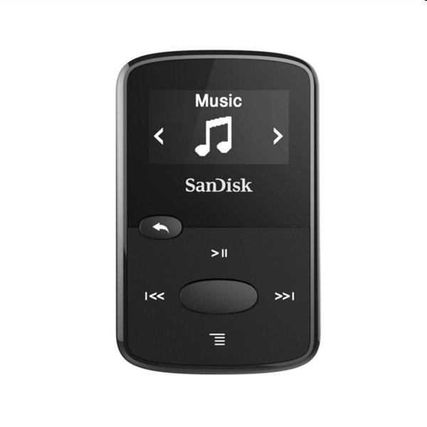 SanDisk MP3 Clip Jam 8 GB MP3, black - OPENBOX (Rozbalené zboží s plnou zárukou)