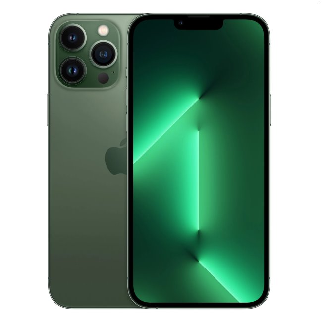 Apple iPhone 13 Pro Max 128GB, alpine green, Třída C - použité, záruka 12 měsíců