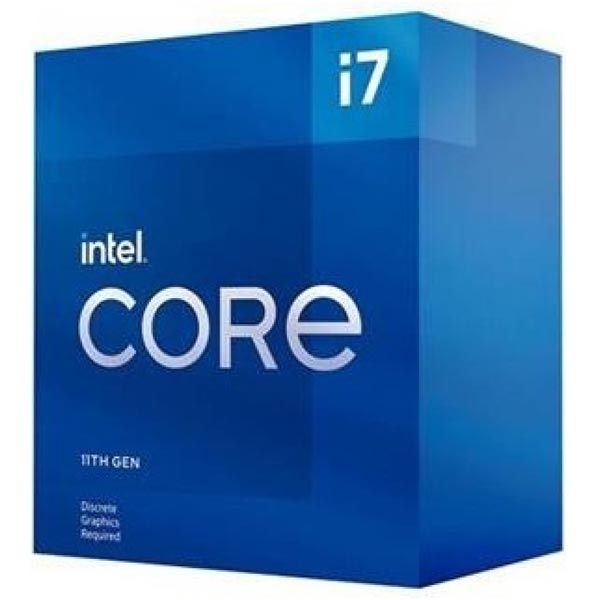 INTEL Core i7-11700F (2,5Ghz / 16MB / Soc1200 / no VGA)