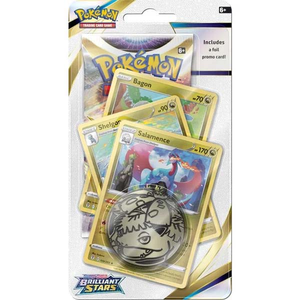 Kartová hra Pokémon TCG Sword & Shield 9 Brilliant Stars Premium Checklane Salamence (Pokémon) Kartová hra Pokémon TCG Sword & Shield 9 Brilliant Stars Premium Checklane Salamence (Pokémon)