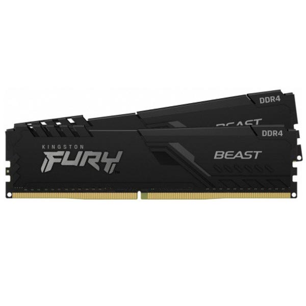 Kingston Fury Beast 16GB 3600MHz DDR4 CL17 DIMM (Kit of 2) Black