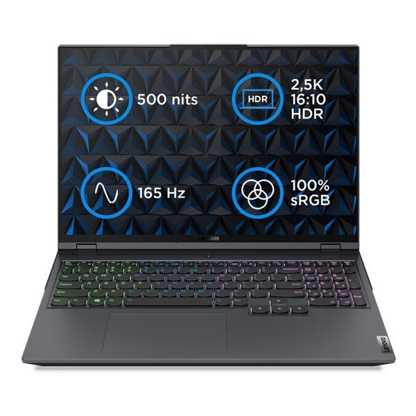 Lenovo Legion 5 Pro 16ACH6H Ryzen7 5800H 16GB 1TB-SSD 16"WQXGA IPS AG RTX3060-6GB Win11