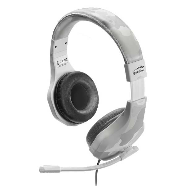 Speedlink Raidor Stereo Headset for PS5/PS4, white - OPENBOX (Rozbalené zboží s plnou zárukou)